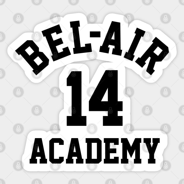 Bel-Air Academy #14 Will Smith Sticker by huckblade